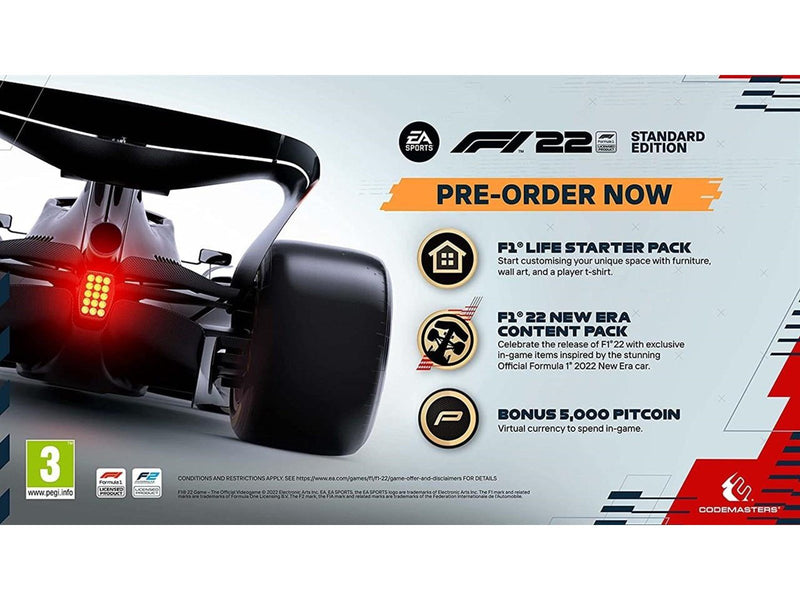 F1 2022 - Microsoft Xbox One - Rennspiel - PEGI 3