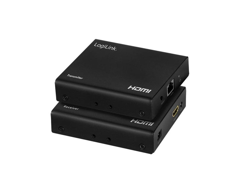 LogiLink HDMI extender/splitter set over IP 70 m 1x2-Port.4K/60 Hz.HDR.IR.POC