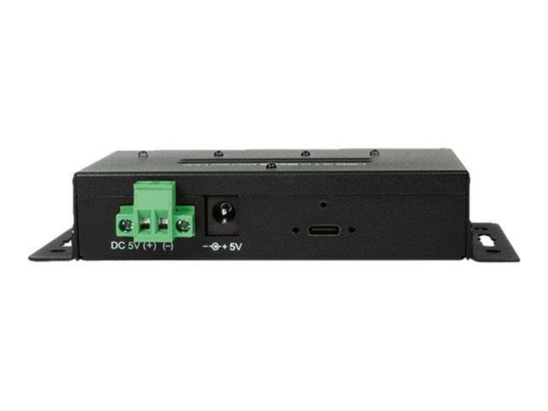 LogiLink USB 3.2 Gen 2 4-port combo hub industrial level USB-Hubs - 4 - Schwarz