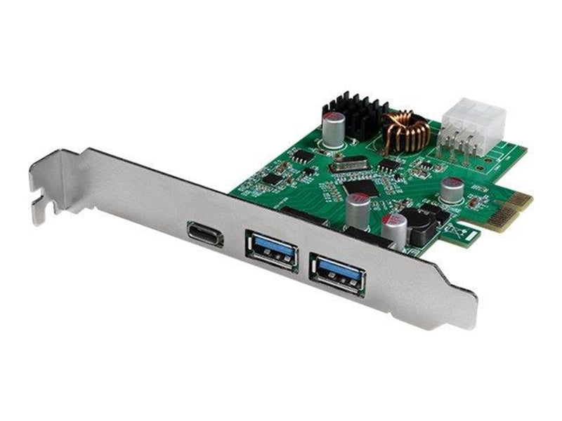 LogiLink PCI Express Card USB 3.2 Gen1x1 1x USB-C PD 3.0 & 2x USB 3.0
