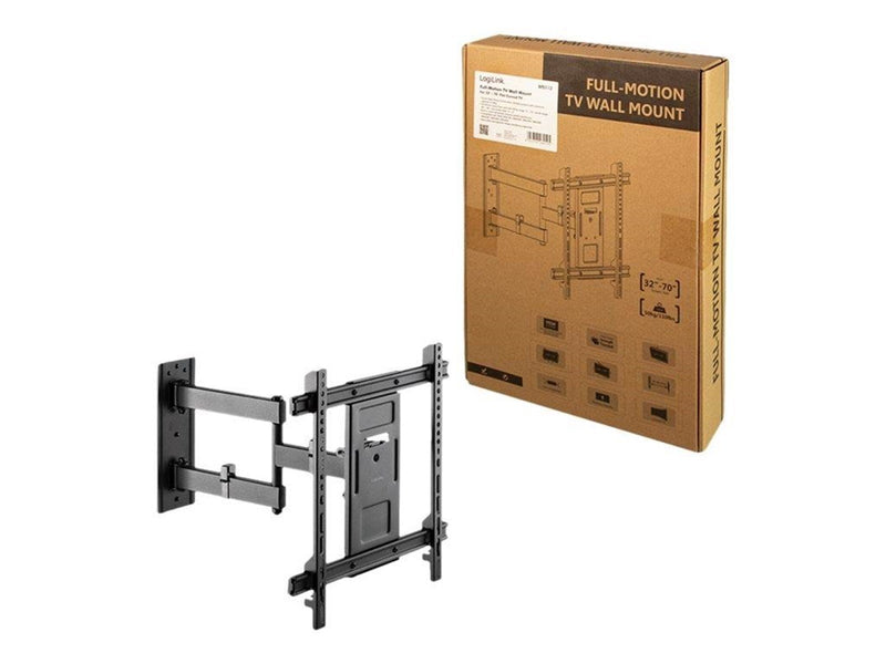 LogiLink TV wall mount 32–70" tilt swivel 50 kg max. 50 kg 70" 200 x 100 mm