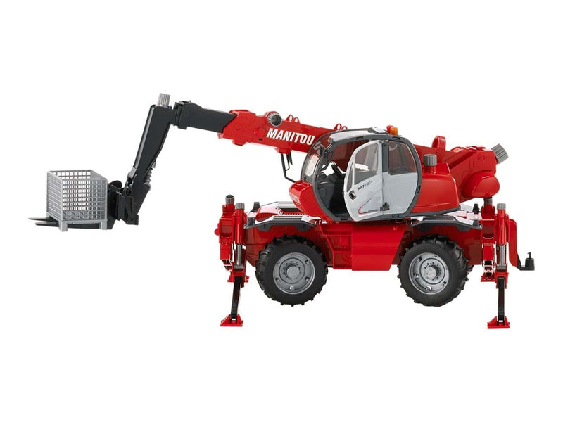Bruder Manitou Telescopic forklift MRT 2150 with accessories