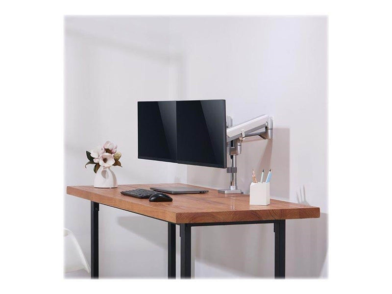 LogiLink Dual monitor mount 17–32" aluminum curved screens