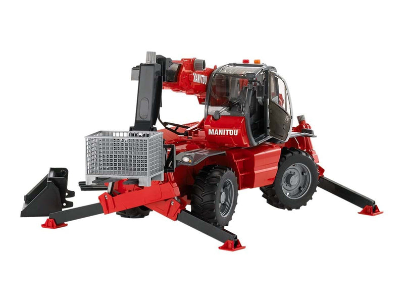 Bruder Manitou Telescopic forklift MRT 2150 with accessories