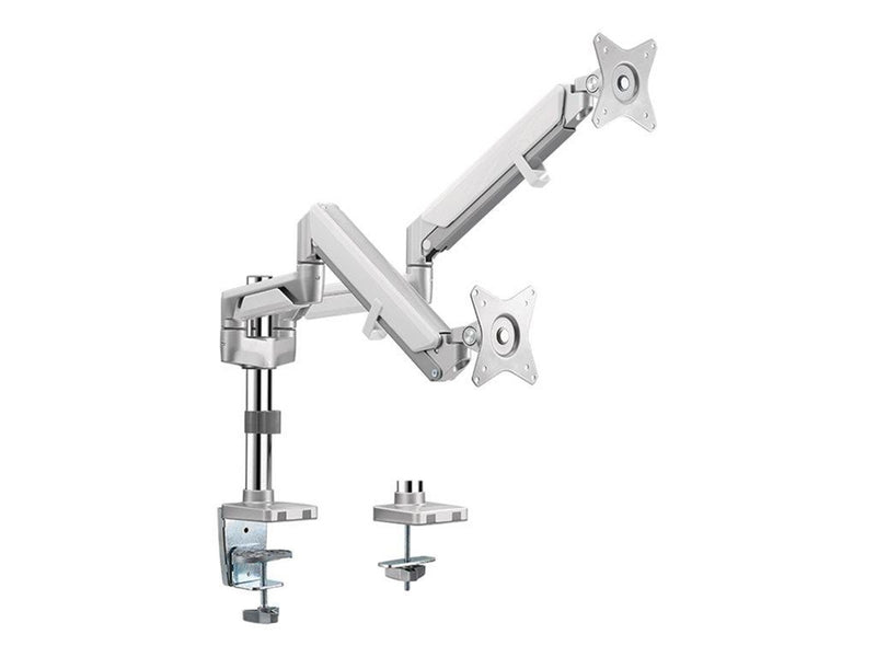 LogiLink Dual monitor mount 17–32" aluminum curved screens