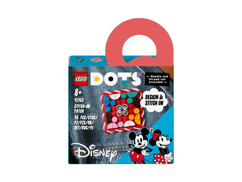 LEGO DOTS 41963 Micky und Minnie Kreativ-Aufnäher