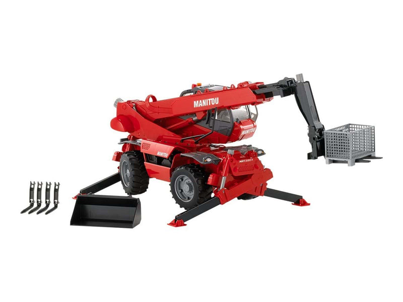 Bruder Manitou Telescopic forklift MRT 2150 with accessories