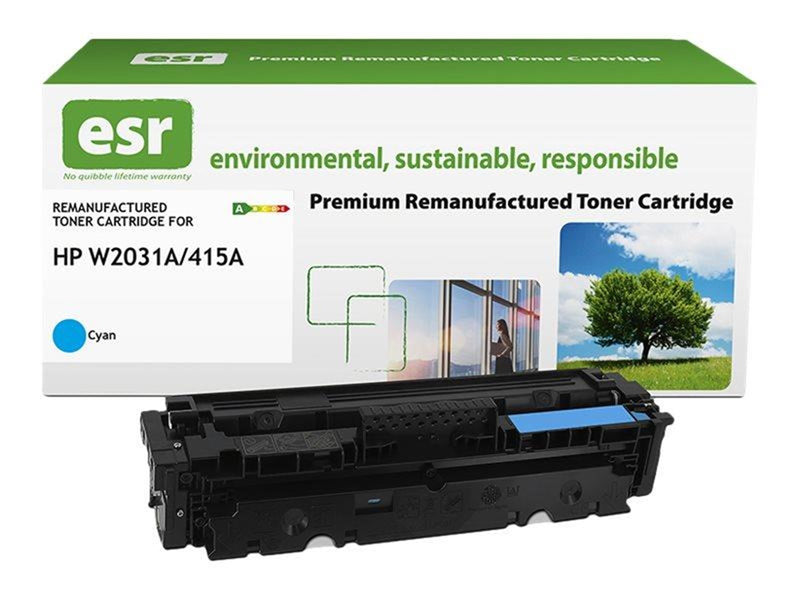 ESR Toner cartridge compatible with HP W2031A blac - Tonerpatrone Cyan