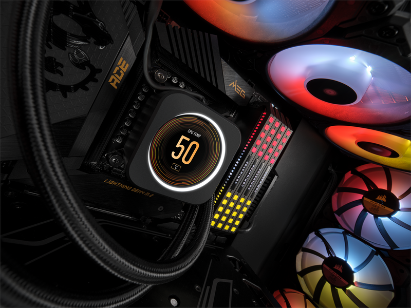 Corsair iCUE ELITE LCD Upgrade LCD-Display kit - Black