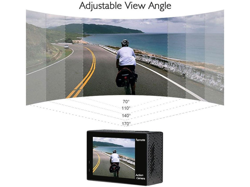 Akaso Brave 4 Ultra HD 4K Wifi Action Camera With Digital Zoom