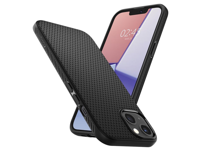 Spigen Liquid Air - matte black - iPhone 13