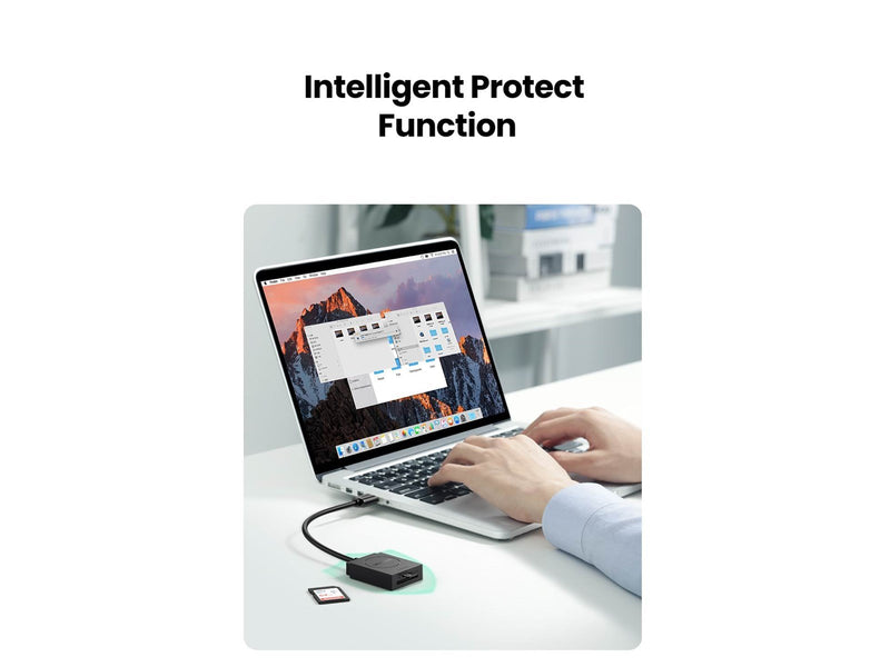 UGREEN 2-in-1 USB-A SD/TF Card reader