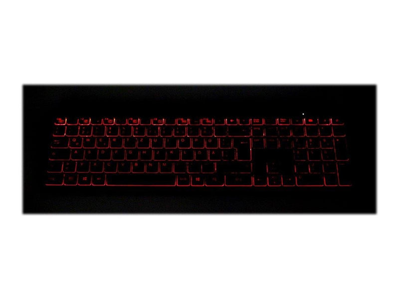 Gembird Backlight Pro Business Slim wireless desktop set - keyboard and mouse set - QWERTY - US - black - Tastatur & Maus Set -