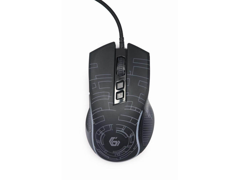 Gembird USB LED Gaming Mouse - Gaming Maus (Schwarz)