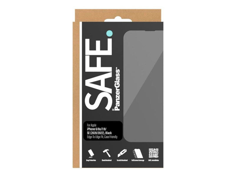 SAFE. by PanzerGlass Screen Protector Apple iPhone 8 | 7  | 6 | 6s | SE (2020/2022) | Edge-to-Edge
