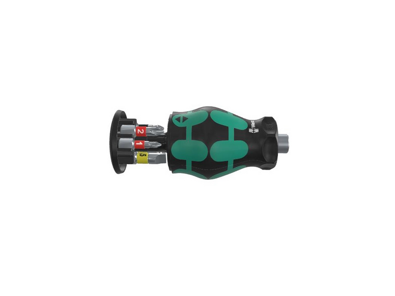 Wera Kraftform Kompakt Stubby magazine 2 6 pieces