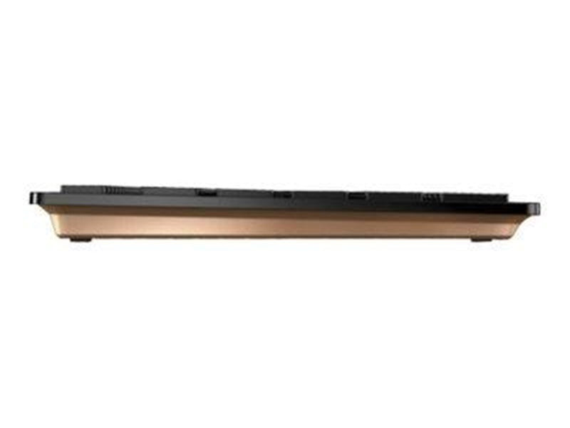 Cherry DW 9100 SLIM - Tastatur & Maus Set - Französisch - Gold