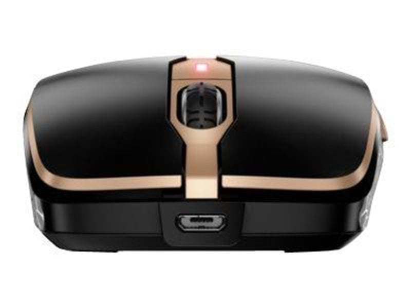 Cherry DW 9100 SLIM - Tastatur & Maus Set - Französisch - Gold