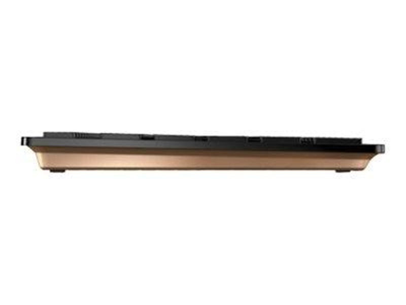 Cherry DW 9100 SLIM - Tastatur & Maus Set - Französisch - Gold