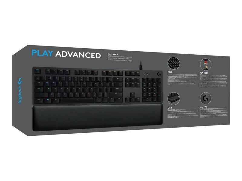 Logitech Gaming G513 - Gaming Tastaturen - Englisch - UK - Schwarz