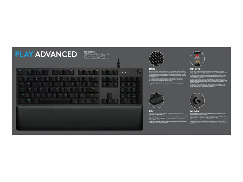 Logitech Gaming G513 - Gaming Tastaturen - Englisch - UK - Schwarz