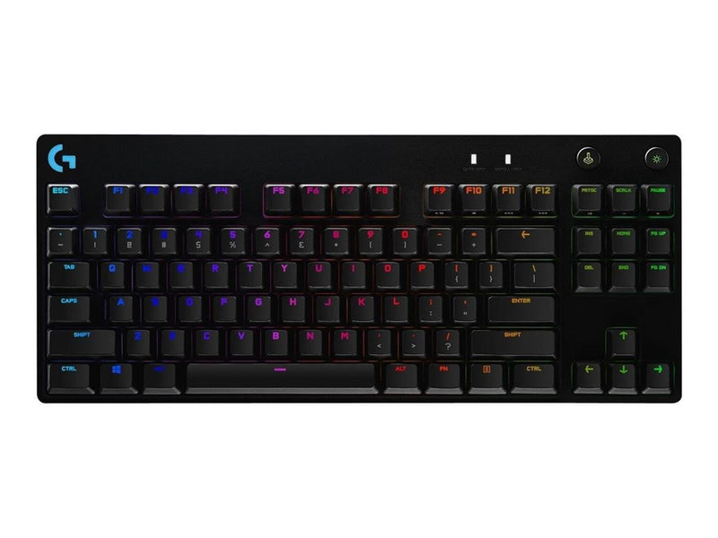 Logitech Pro - Tastaturen - Englisch - UK - Schwarz