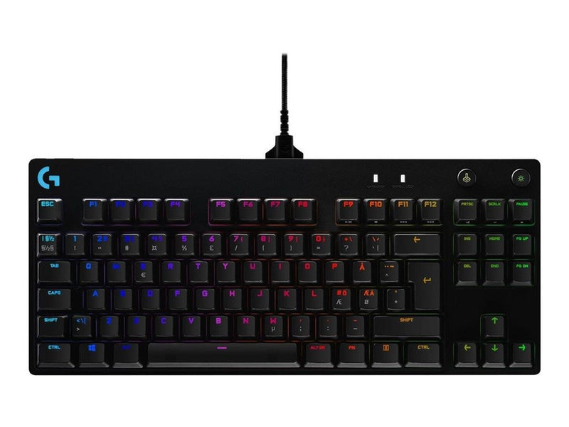 Logitech Pro - Tastaturen - Englisch - UK - Schwarz
