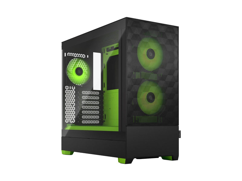 Fractal Design Pop Air RGB - Green Core TG Clear Tint - Gehäuse - Miditower - Grün