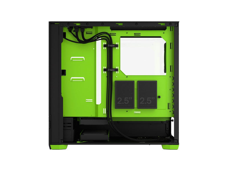 Fractal Design Pop Air RGB - Green Core TG Clear Tint - Gehäuse - Miditower - Grün