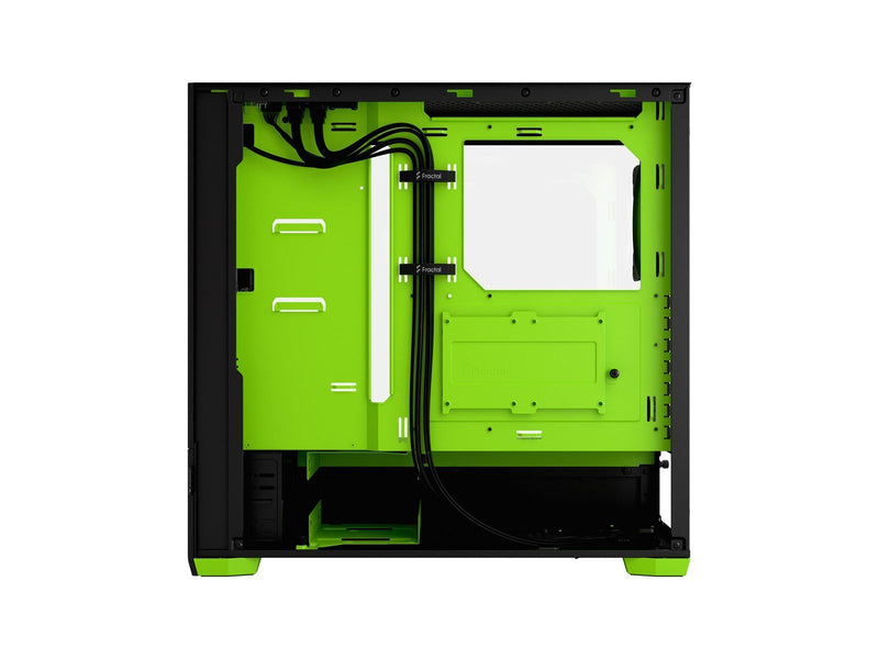 Fractal Design Pop Air RGB - Green Core TG Clear Tint - Gehäuse - Miditower - Grün