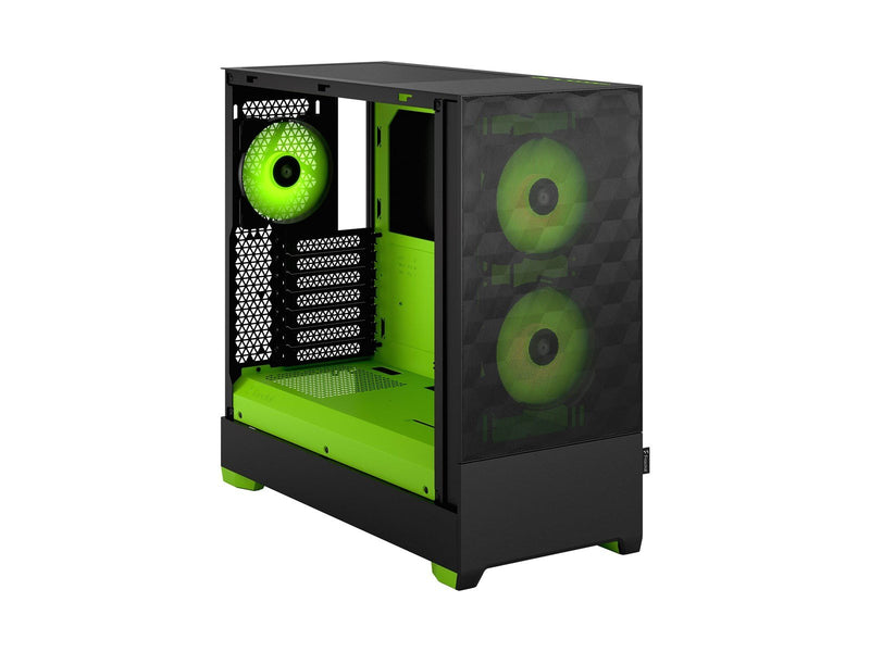Fractal Design Pop Air RGB - Green Core TG Clear Tint - Gehäuse - Miditower - Grün