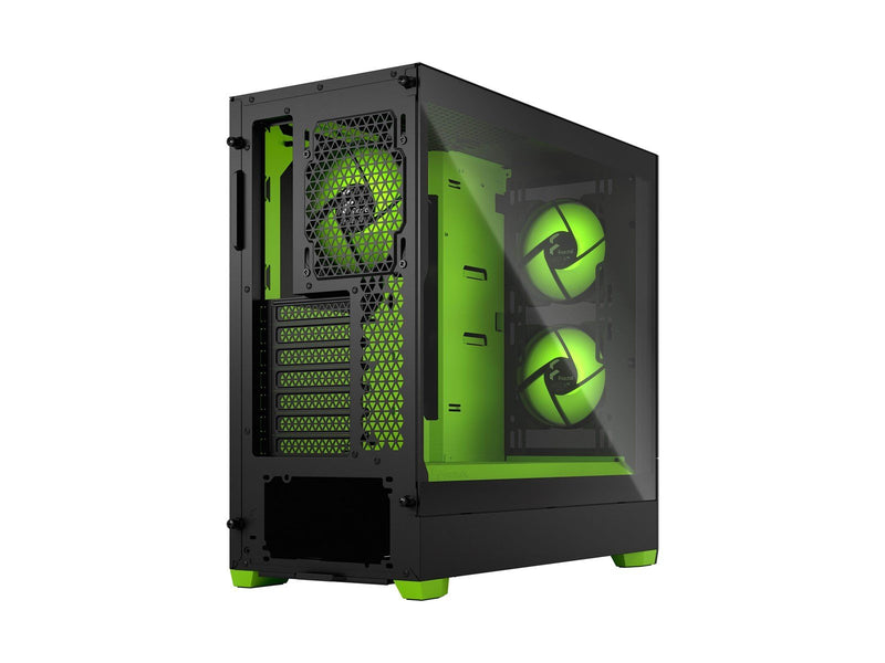 Fractal Design Pop Air RGB - Green Core TG Clear Tint - Gehäuse - Miditower - Grün