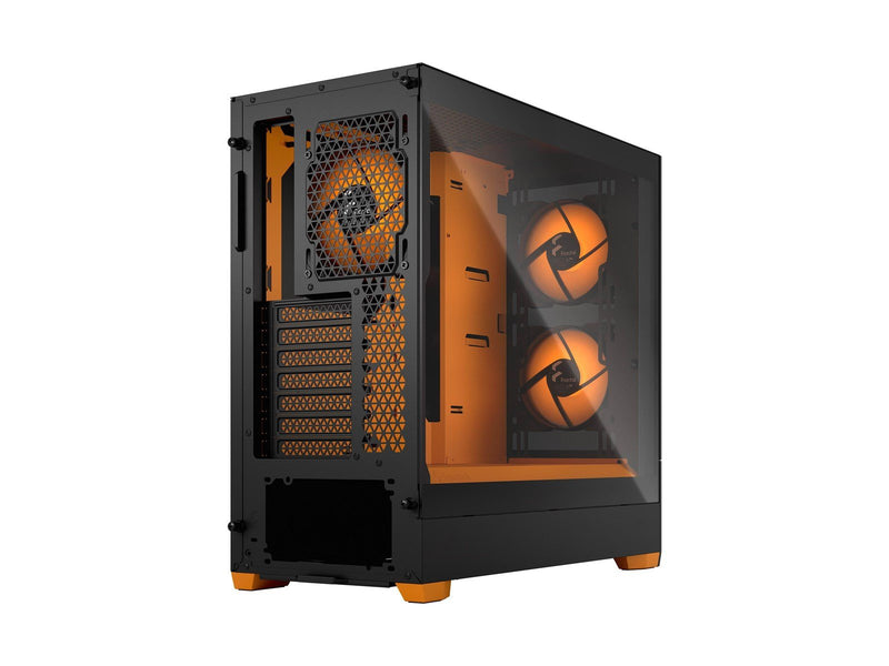 Fractal Design Pop Air RGB - Orange Core TG Clear Tint - Gehäuse - Miditower - Orange