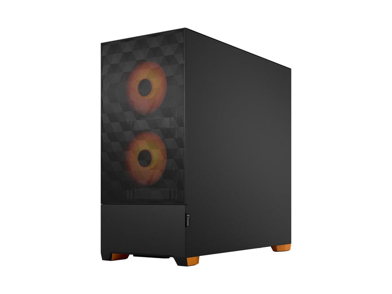 Fractal Design Pop Air RGB - Orange Core TG Clear Tint - Gehäuse - Miditower - Orange
