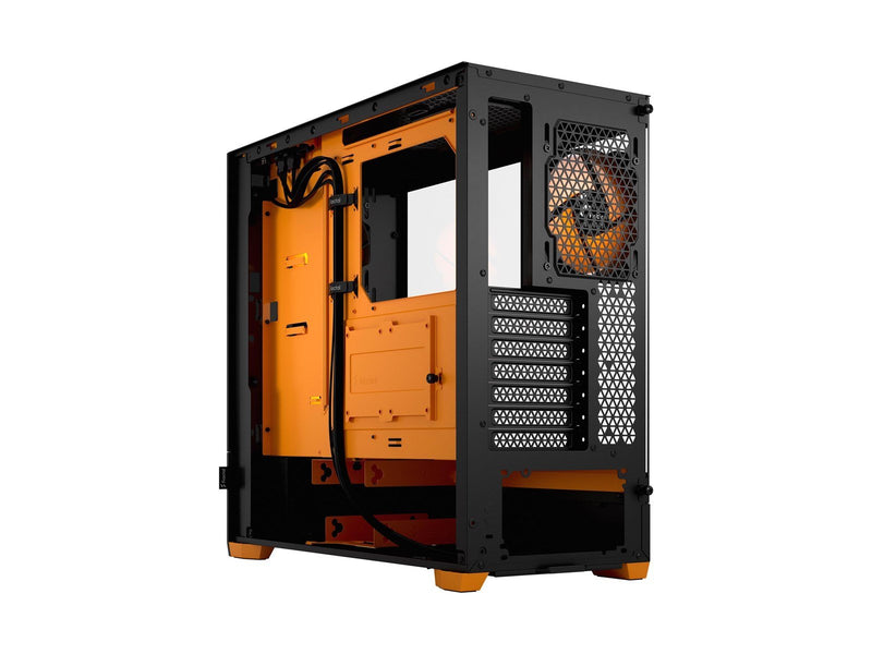 Fractal Design Pop Air RGB - Orange Core TG Clear Tint - Gehäuse - Miditower - Orange