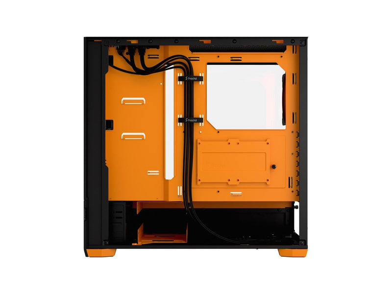 Fractal Design Pop Air RGB - Orange Core TG Clear Tint - Gehäuse - Miditower - Orange