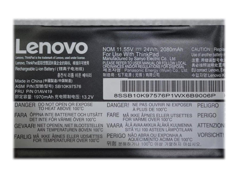 Lenovo - laptop battery - Li-Ion - 2080 mAh - 24 Wh