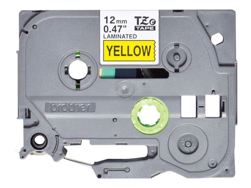 Brother TZe 631S - Black on yellow Roll (1.2 cm x 4 m)