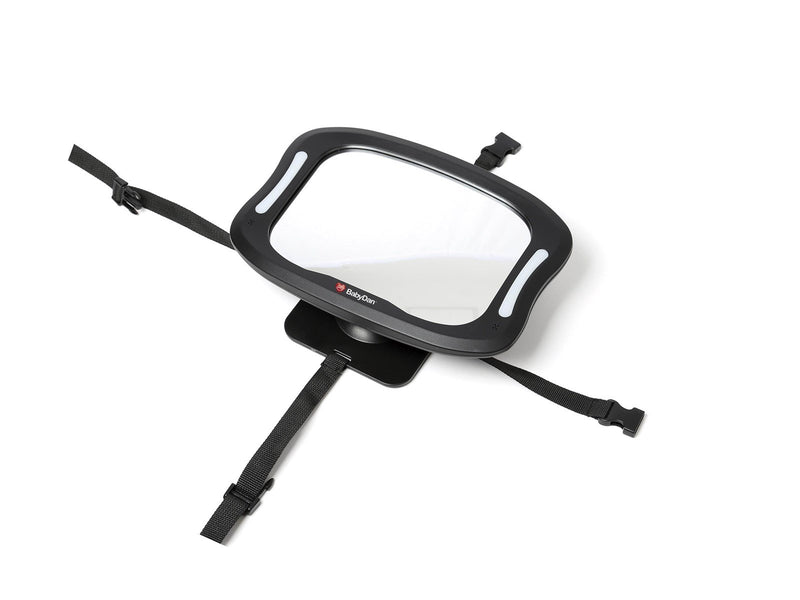 BabyDan Car Seat Mirror with LED Light