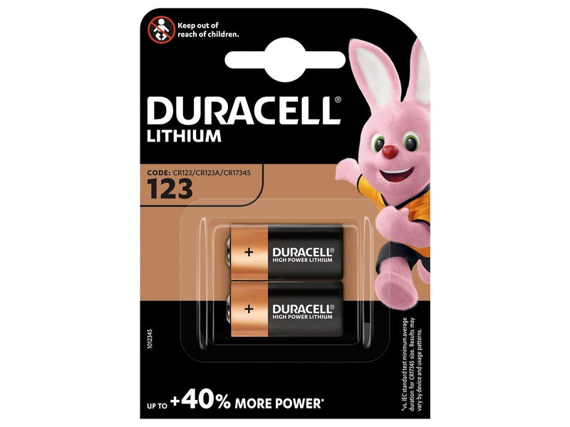 DURACELL CR123A (2-Pack)