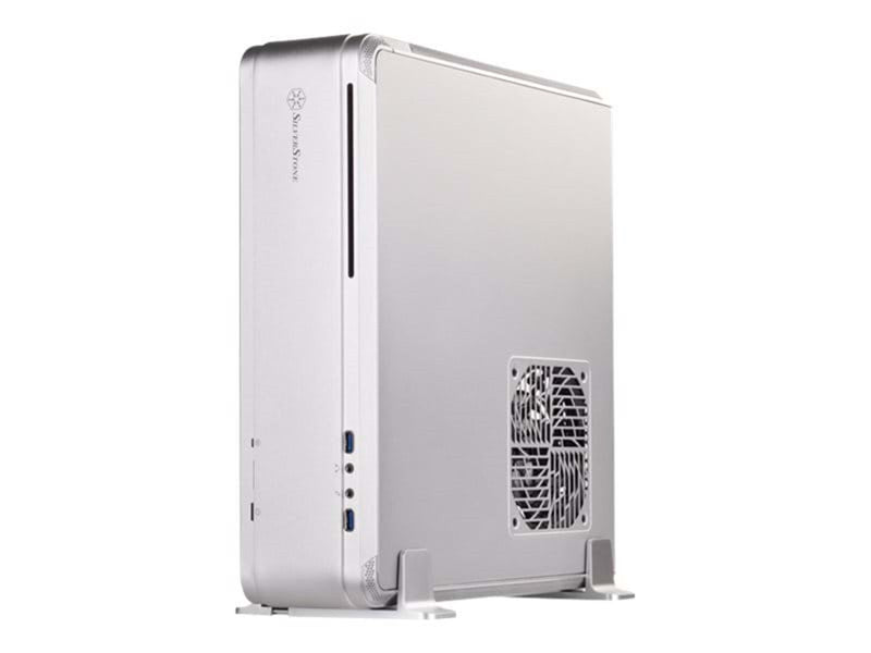 SilverStone - Gehäuse - Desktop - Silber