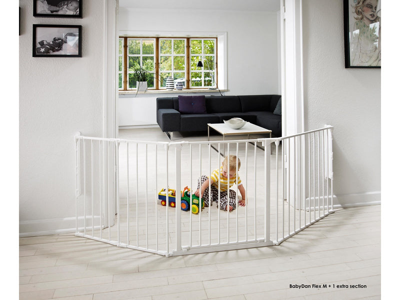 BabyDan Extension Flex & OLAF Safety Gate 72 cm/28.3" White