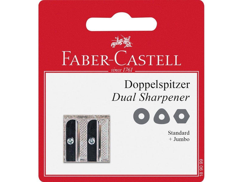 Faber Castell 50-34 metal twin sharpener set of 1