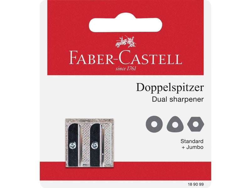 Faber Castell 50-34 metal twin sharpener set of 1