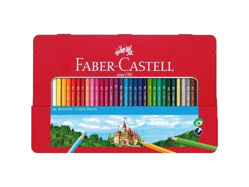 Faber Castell Classic Colour colour pencils tin of 36