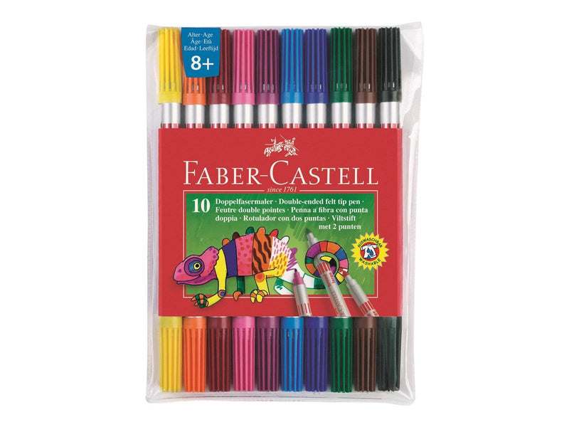 Faber Castell Twin-tip fibre-tip pen (pack of 10)