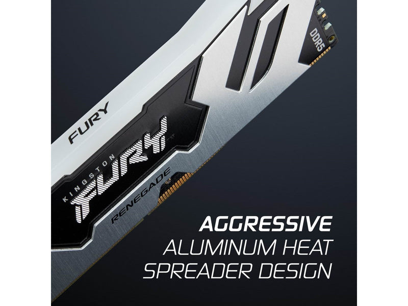 Kingston FURY Renegade RGB DDR5-6000 - 16GB - CL32 - Single Channel (1 pcs) - Intel XMP - Schwarz mit RGB