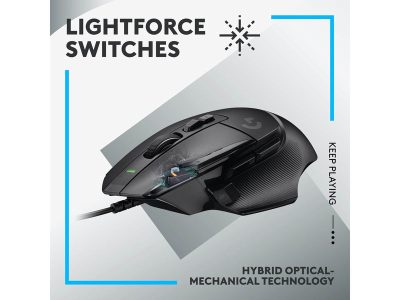 Logitech G502 X Gaming Mouse - Gaming Maus (Schwarz)