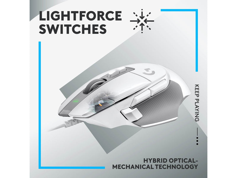 Logitech G502 X Gaming Mouse - Gaming Maus (Weiß)