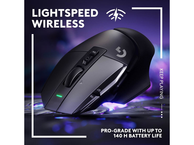 Logitech G502 X LIGHTSPEED Wireless - Gaming Maus (Schwarz)